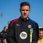 Barcelona Strips Captain Ter Stegen of Armband Over Medical Row, Names Ronald Araujo as Temporary Successor