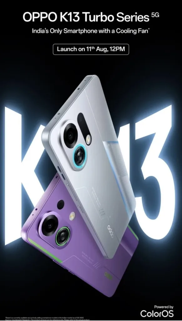 Oppo k13 turbo series 3