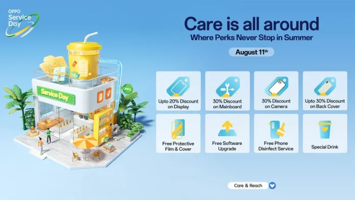 OPPO Service Day Oppo service day