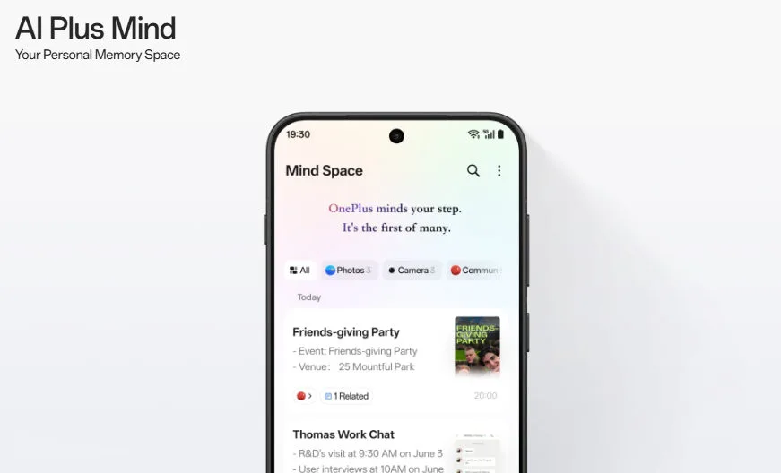 Oneplus ai plus mind 3