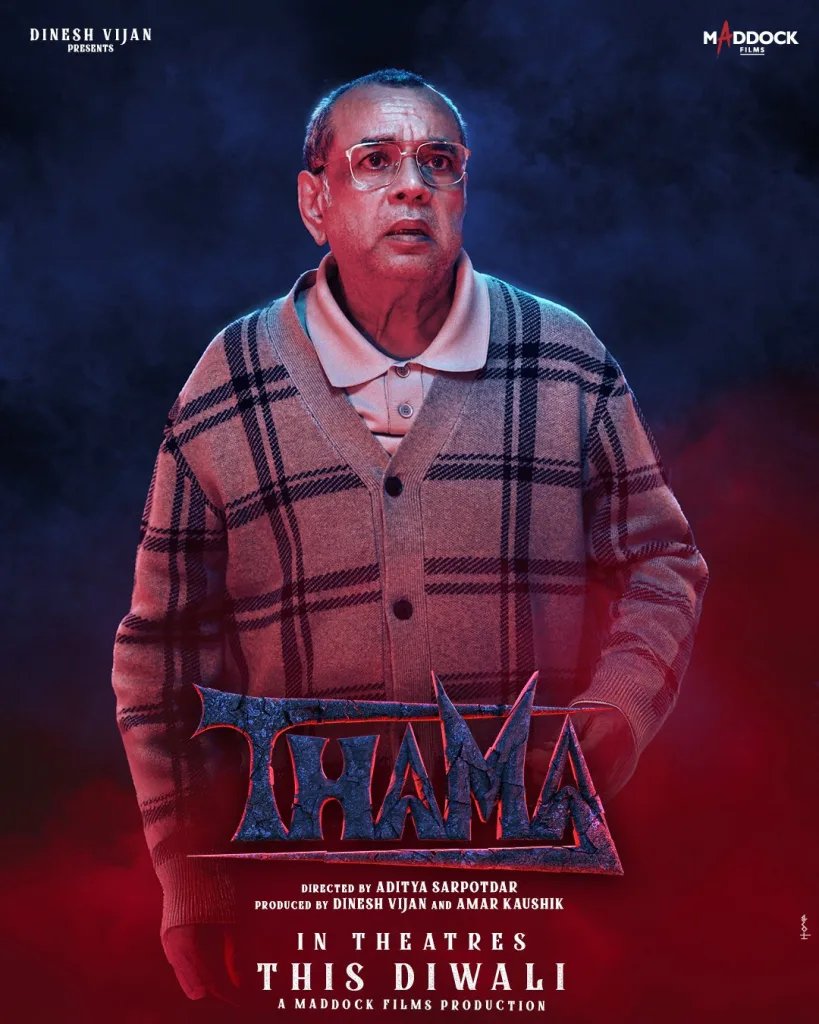 Thama Teaser Unleashes Spine-Chilling Romance: Ayushmann, Rashmika, Paresh, Nawazuddin Create Magic in Maddock's Bloody Love Story 3 Paresh rawal