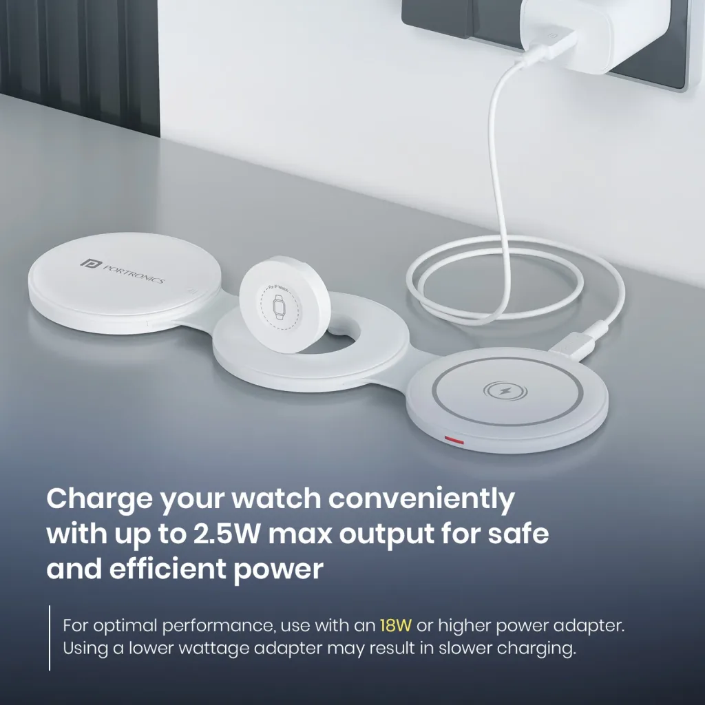 Portronics ChargeMate Trio