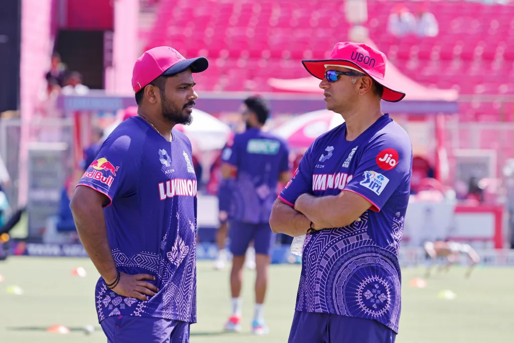 Rahul dravid has quit as head coach of rajasthan royals