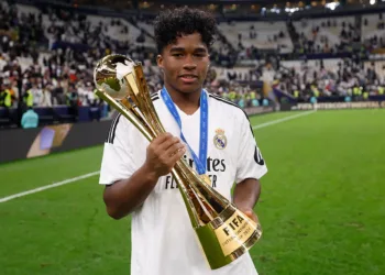 Real madrid's striker endrick