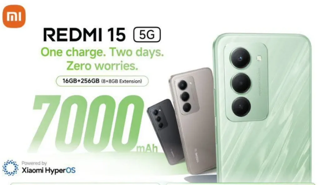 Redmi 15 Launches August 19: ₹19,999 Price with 7,000mAh Battery 3 Redmi 15 5g 2