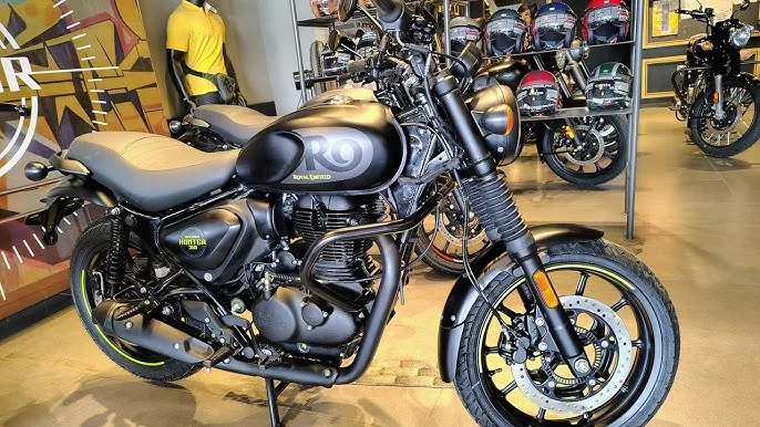 Royal enfield hunter 350 graphite grey 2