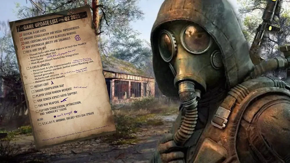 STALKER 2 2025 Roadmap: Major Engine Upgrade & New Content Coming 1 Stalker 2 2