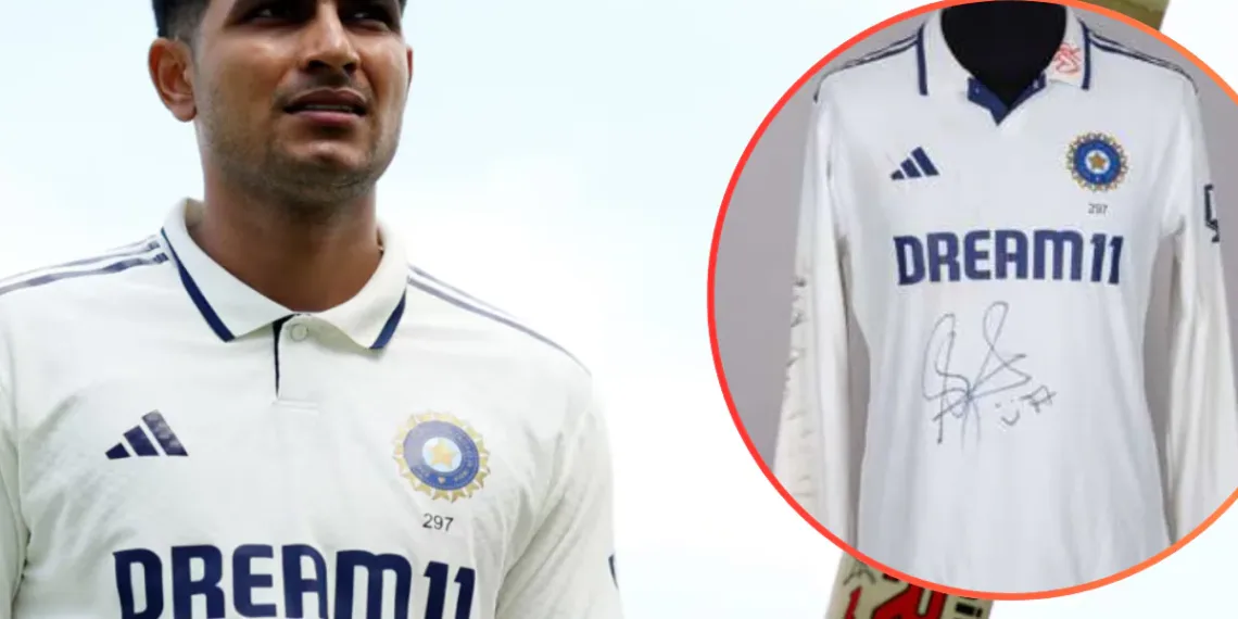 Shubman Gill's Unwashed Lord's Jersey Fetches ₹5+ Lakh: Cricket Memorabilia Goes Crazy
