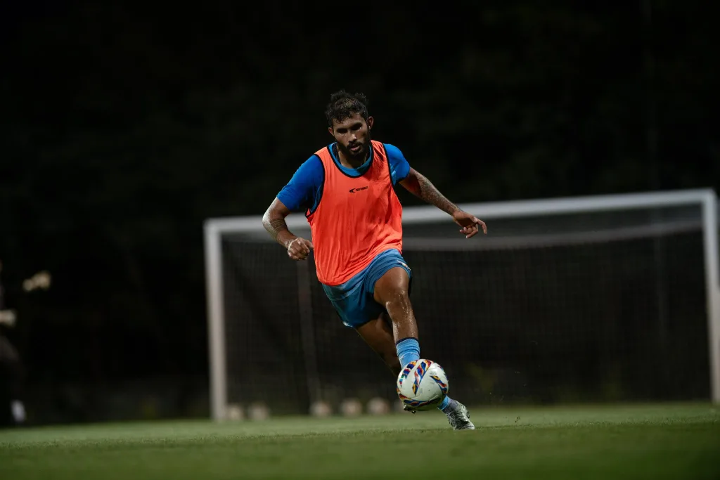 AIFF Reaffirms Player Safety Commitment Amid Subhasish Bose Injury Clarification 3 Subhasish bose in action