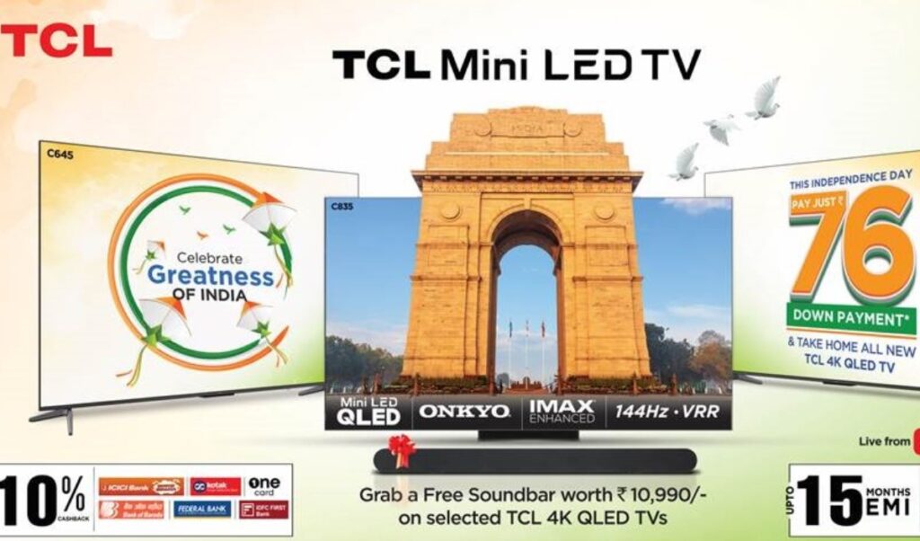 Tcl independence day sale