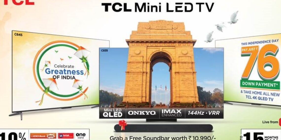 Tcl independence day sale