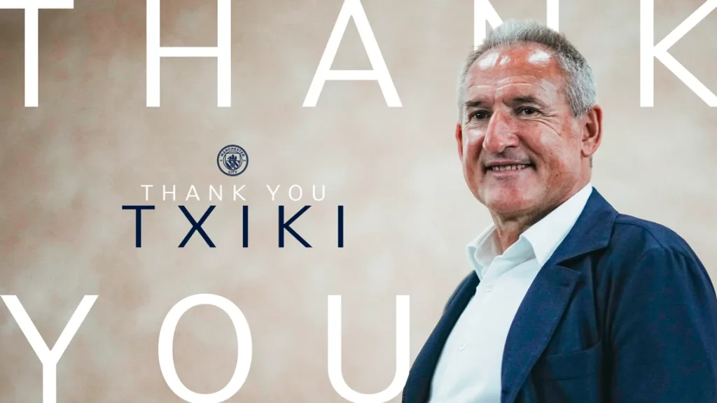 Manchester City Director Txiki Begiristain Leaves After 13 Successful Years