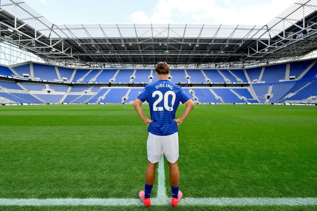 Tyler dibling has joined everton