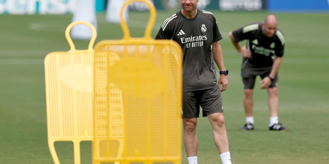 Xabi alonso, training in the united states