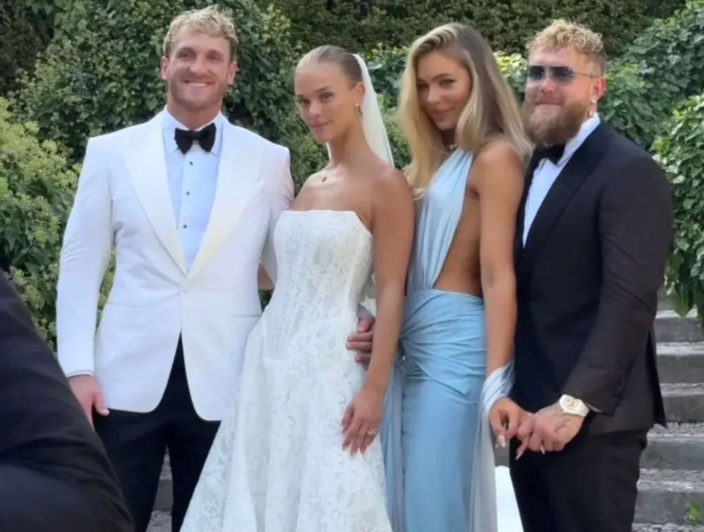 Logan Paul Marries Nina Agdal: Inside Their Lavish Italian Wedding at Lake Como 2 Image
