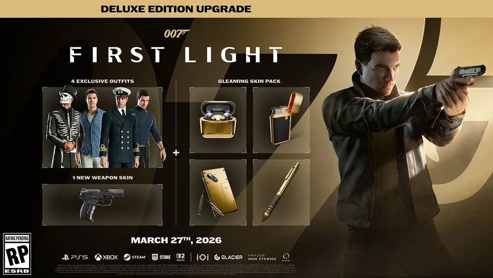 007 First Light Launches March 27, 2026 on All Major Platforms 2 007 first light 2
