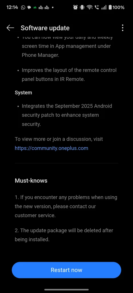 OxygenOS 15 Update Arrives for OnePlus 12: September Security Patch & Enhanced Features 3 OxygenOS 15 Update Arrives for OnePlus 12: September Security Patch & Enhanced Features