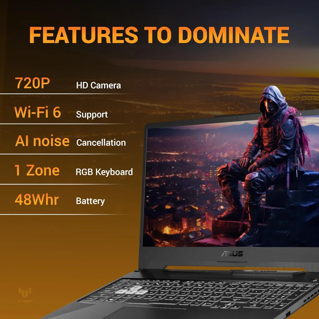 ASUS TUF A15 Gaming Laptop for only ₹ 58,239 at Great Indian Festival 2025!