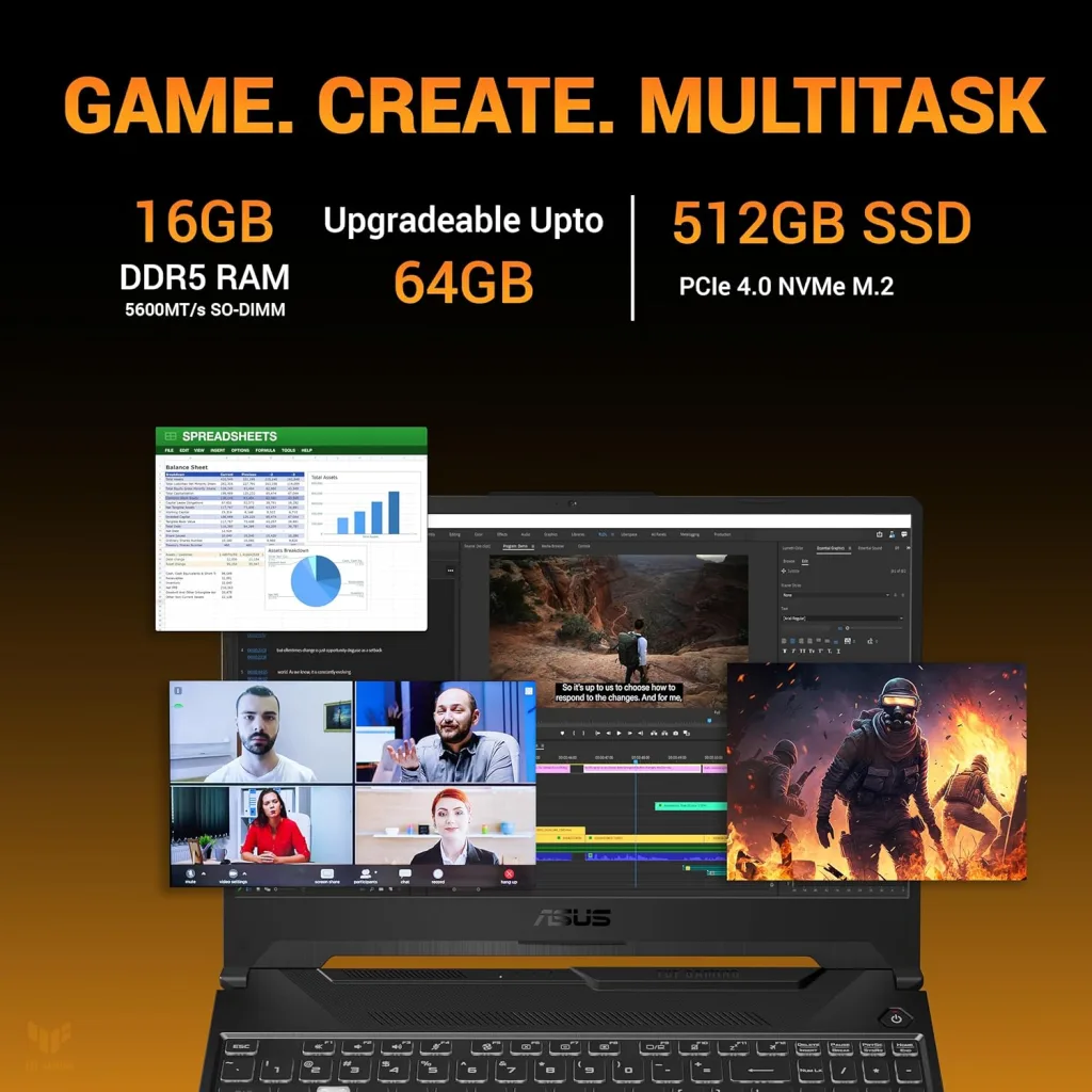 ASUS TUF A15 Gaming Laptop for only ₹ 58,239 at Great Indian Festival 2025!