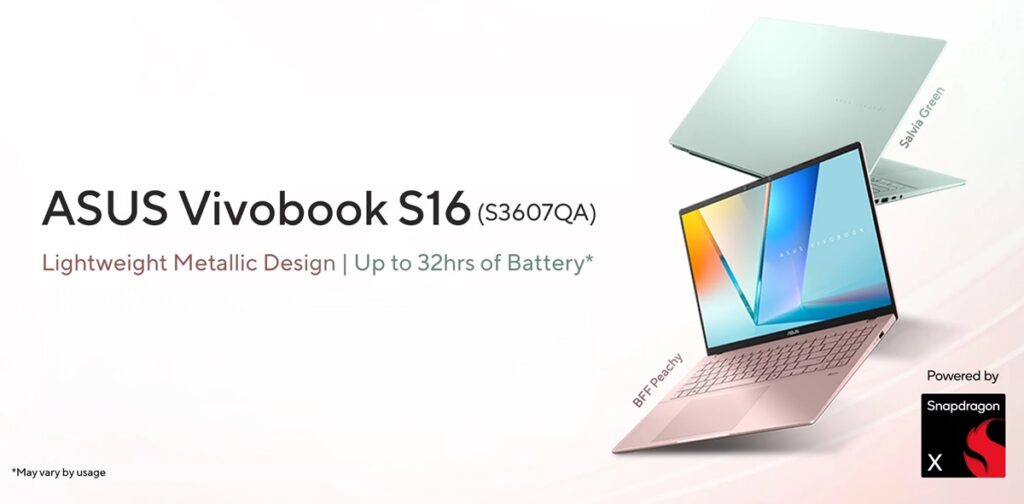 ASUS Vivobook S16 BFF Edition: Vibrant Colors Meet AI-Powered Performance at ₹67,990