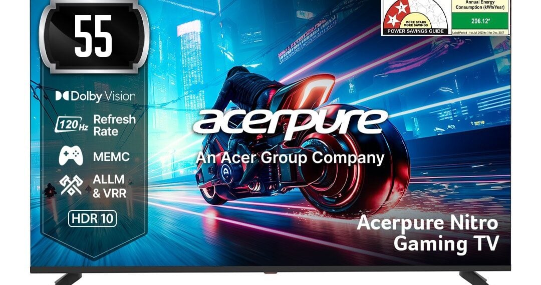 Acerpure nitro series gaming tv