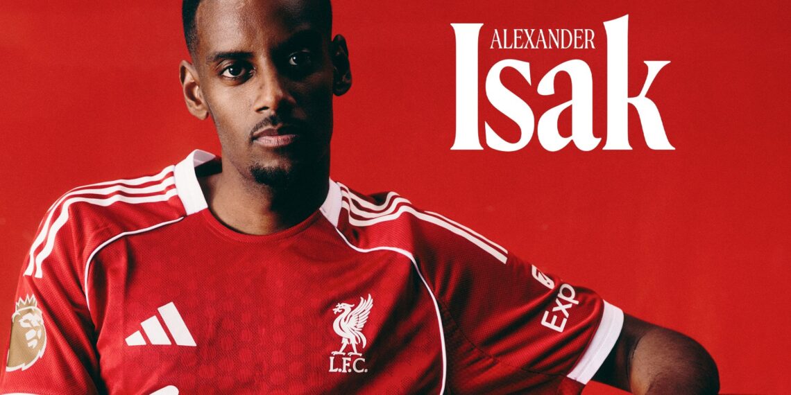 Alexander isak joins liverpool for 130m