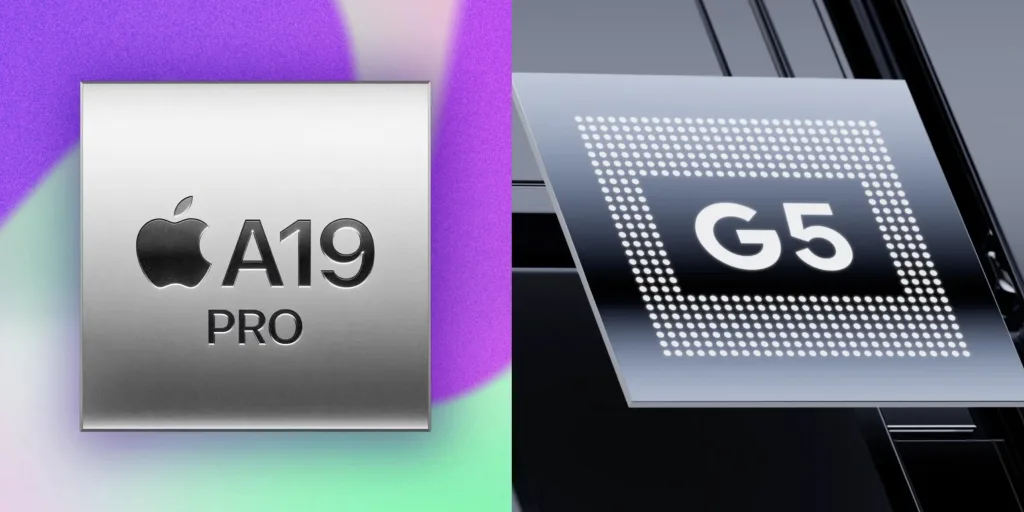 Apple a19 vs google tensor g5