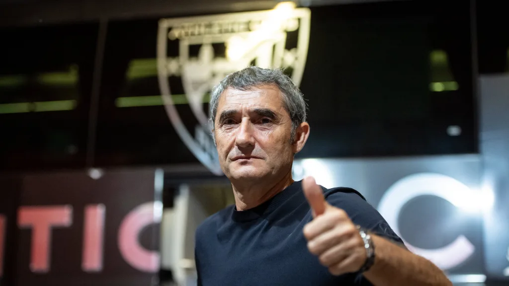 Athletic manager ernesto valverde