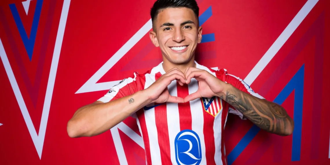 Atletico's thiago almada injured