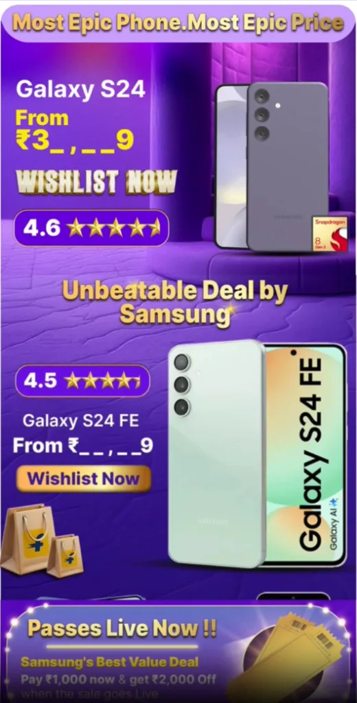 Best Samsung Phone Deals