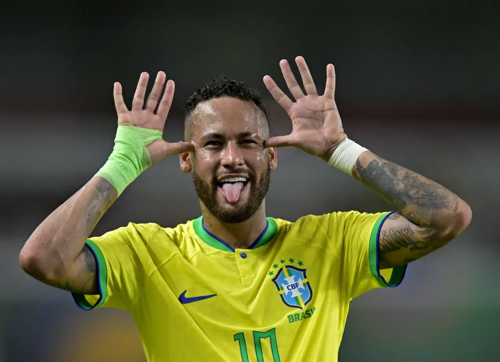 Brazil's neymar jr