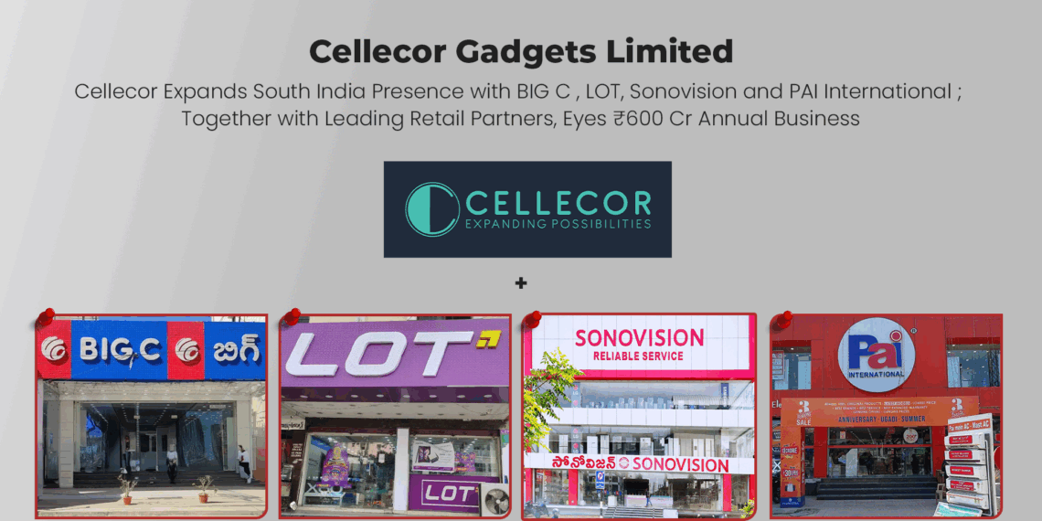 Cellecor targets 600 crore annual business from south india through strategic retail alliances