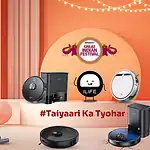 Dreame Great Indian Festival Sale: Up to 72% Off Robot Vacuums!