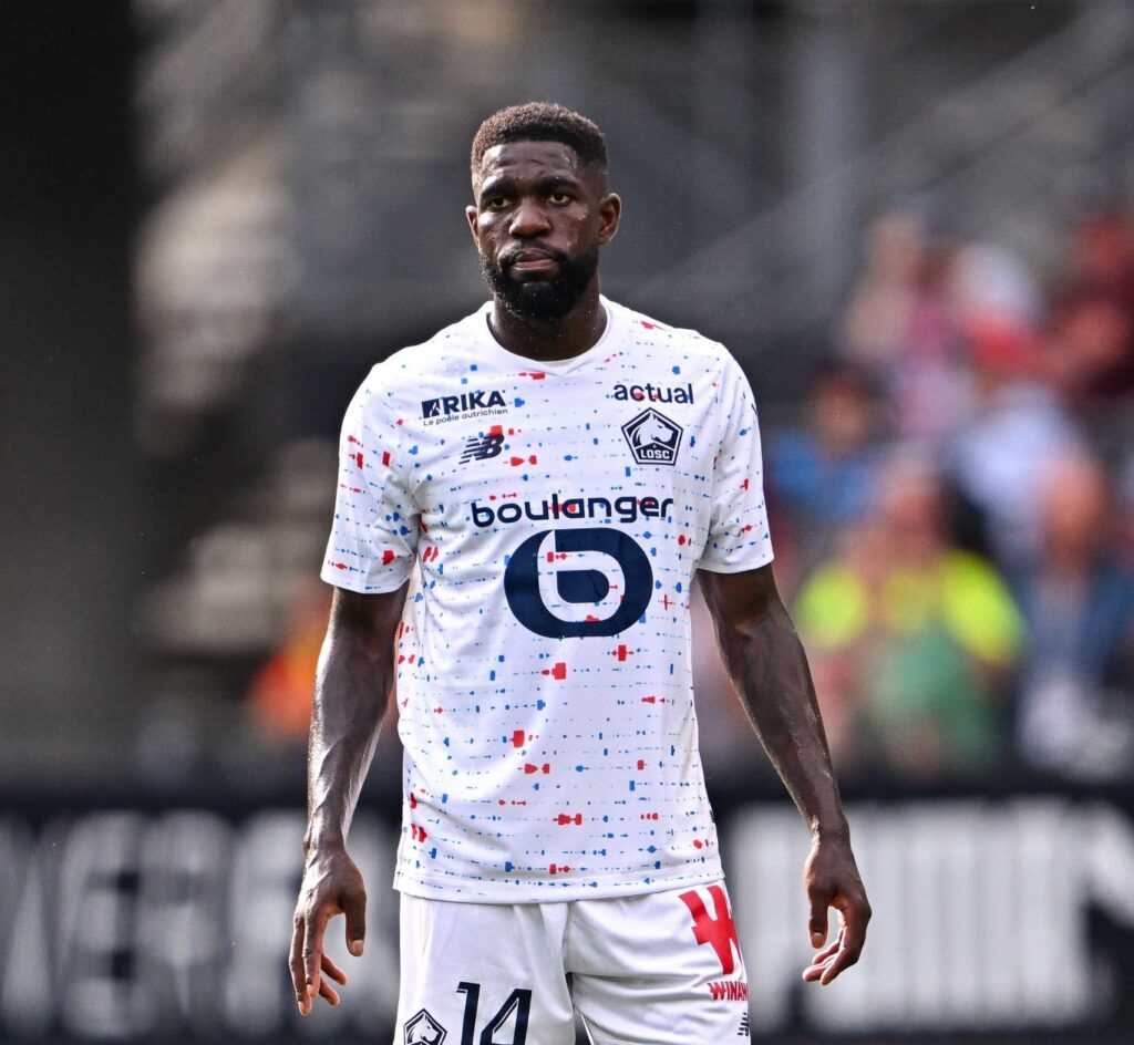 Former barcelona player umtiti