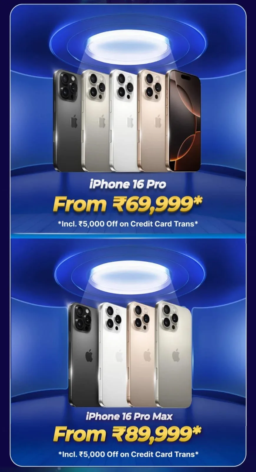 Flipkart BBD Zero Hour: iPhone 16 Pro at ₹69,999 & Pro Max at ₹89,999!
