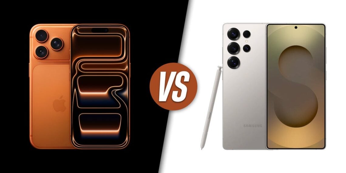 Galaxy s25 ultra vs iphone 17 pro max