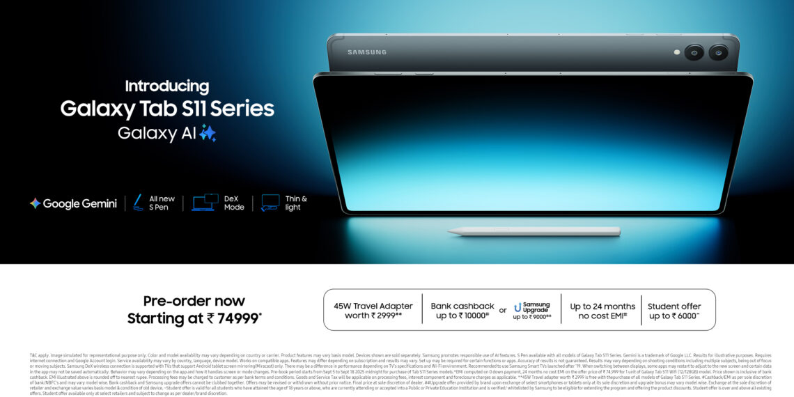 Galaxy tab s11 series image