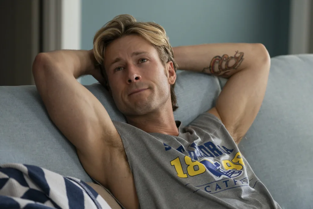 Glen powell for chad powers trrailer