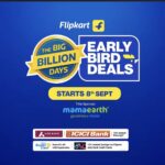 Flipkart Big Billion Days 2025: Early Bird Deals Start September 8th