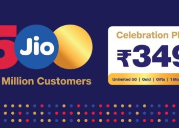 Jio Launches ₹349 Celebration Plan: 500 Million Customers Milestone with Unlimited Benefits