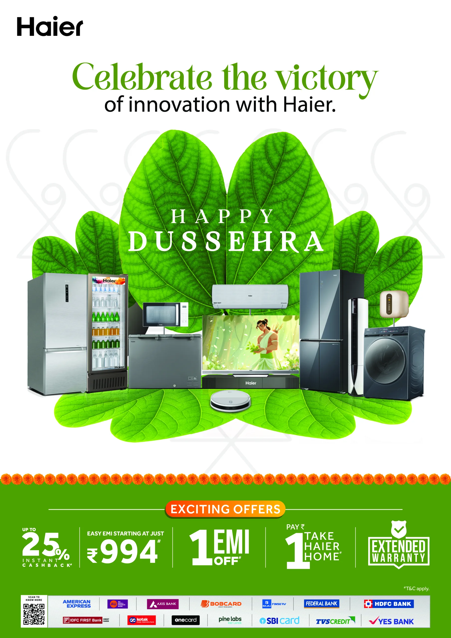 Haier dussehra offer
