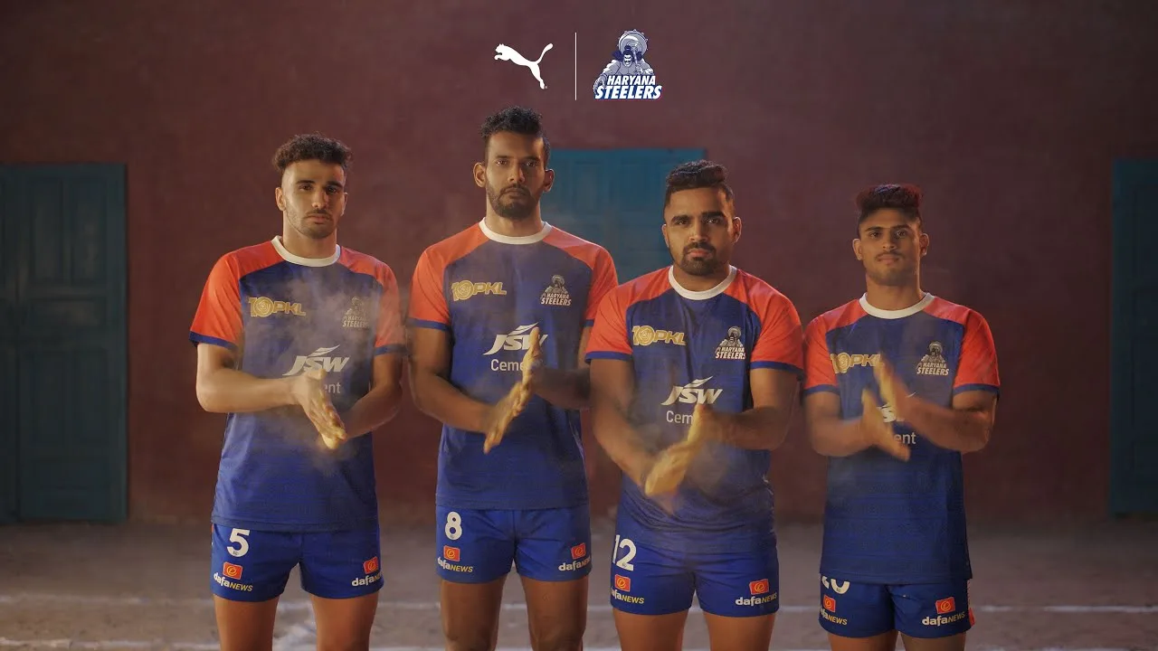 Haryana steelers x puma