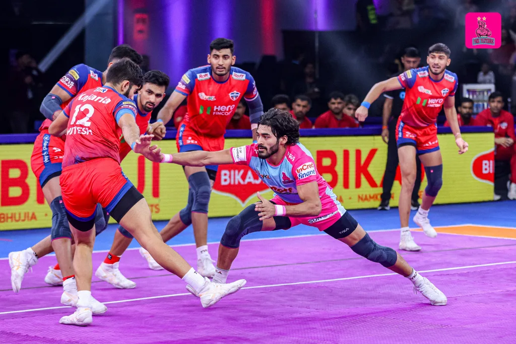 Jaipur pink panthers' nitin kumar