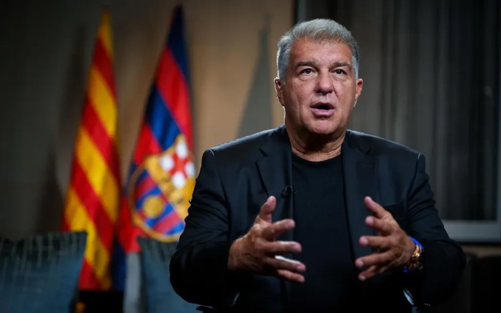 Barcelona's Former President Bartomeu Faces Court Over Transfer Commission Allegations 3 Joan laporta