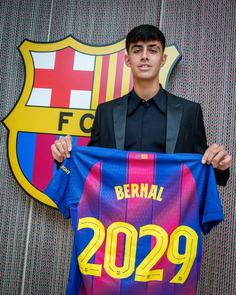 Barcelona Officially Extends Marc Bernal's Contract Through 2029 1 Barcelona Officially Extends Marc Bernal's Contract Through 2029