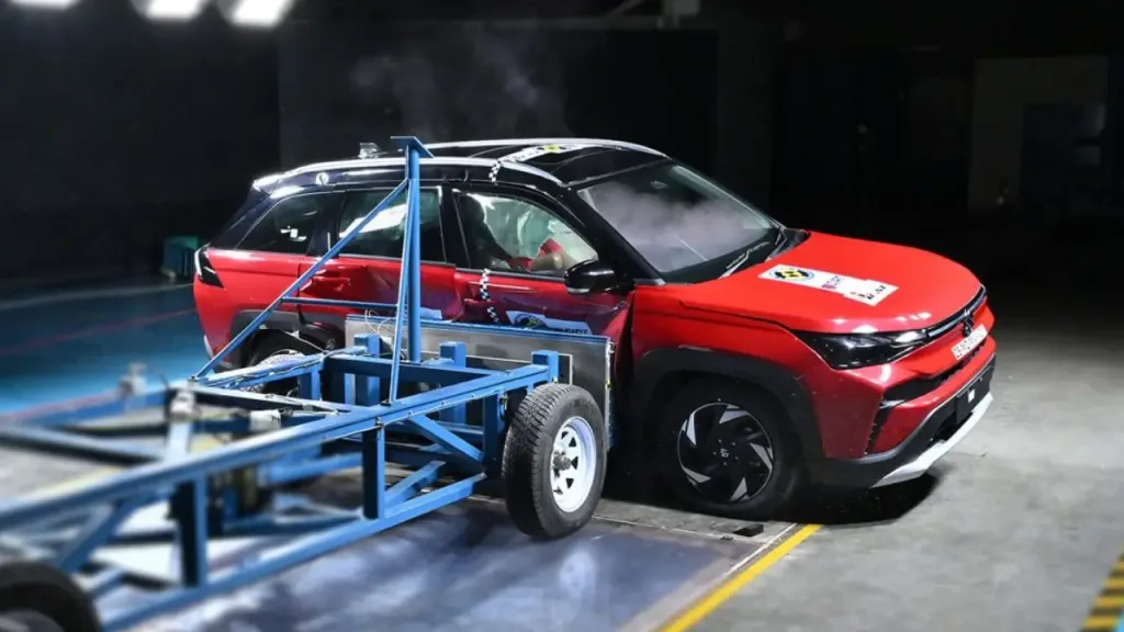 Maruti suzuki victoris bharat ncap crash test 1756884112110