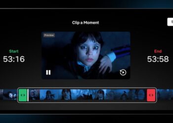 Netflix moments clip editing