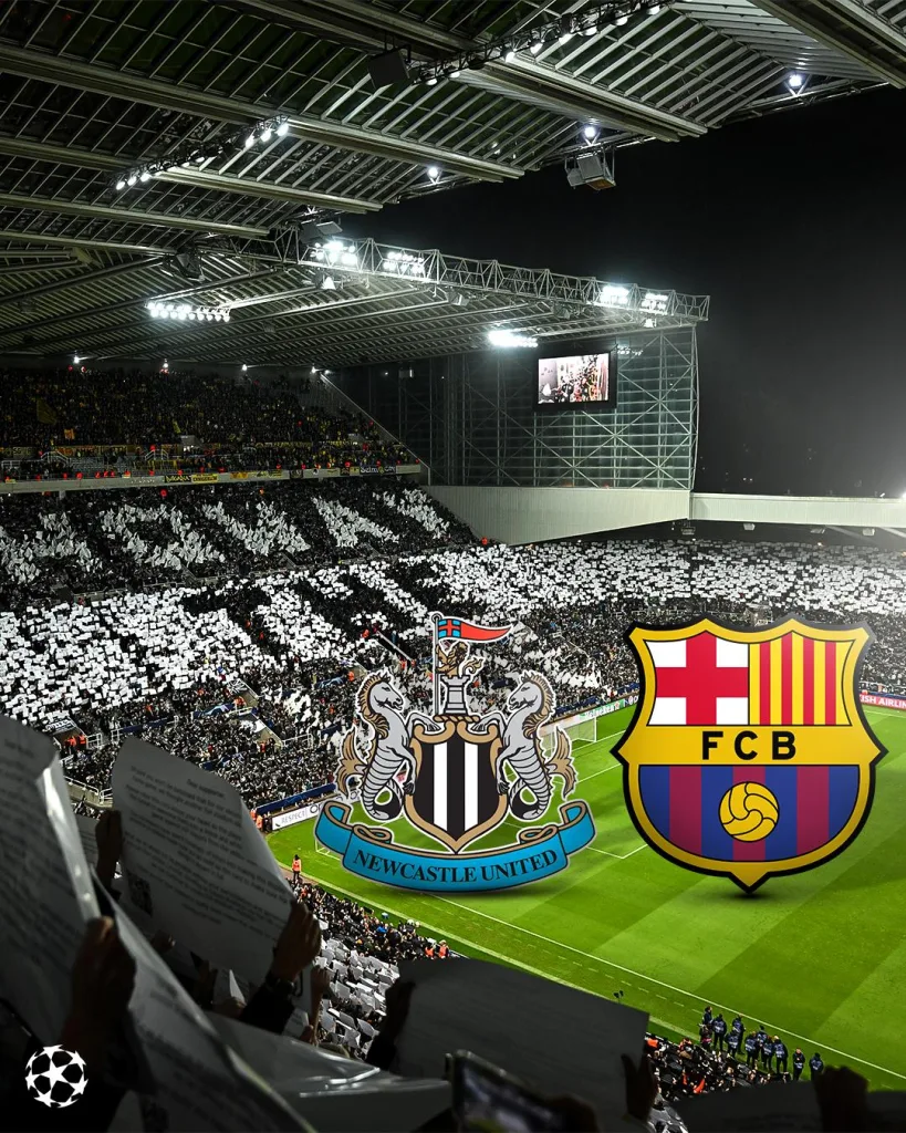 Newcastle vs barcelona