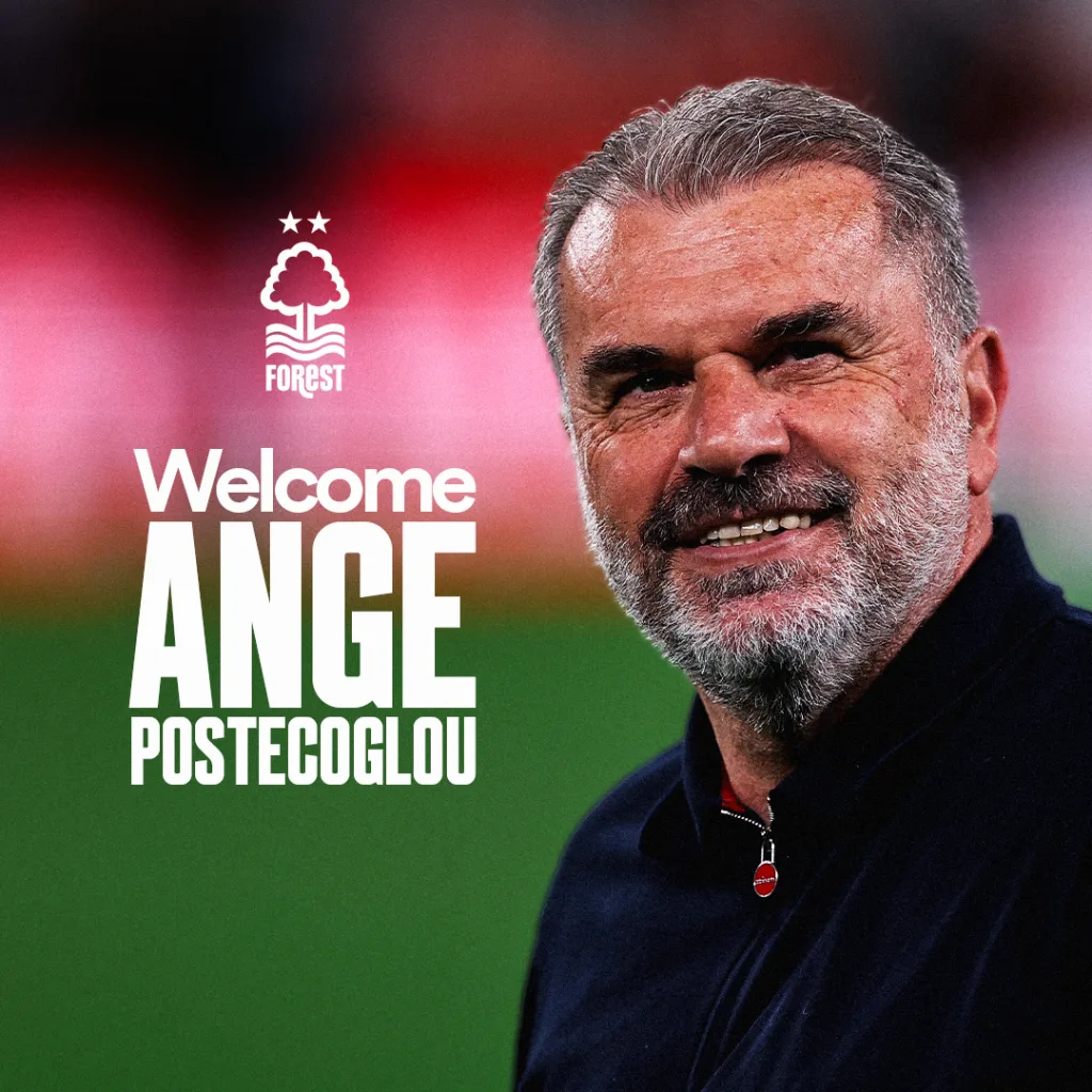 Nottingham forest appoint ange postecoglou