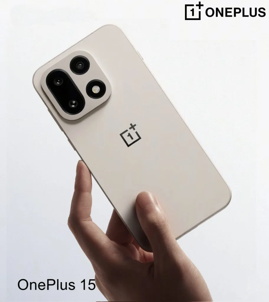 OnePlus 15 First Look: Sand Dune Color & Nano-Ceramic Power 3 Oneplus 15 first look 3